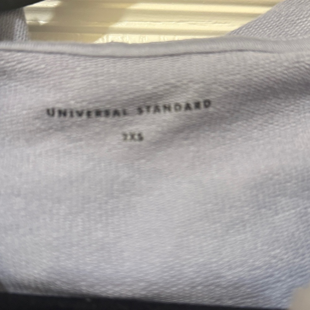 Universal Standard Light Periwinkle Lightweight H… - image 2